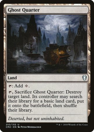 Ghost Quarter [Commander Anthology Volume II] | Good Games Cannington