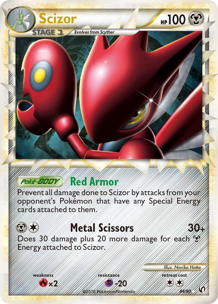 Scizor (84/90) [HeartGold & SoulSilver: Undaunted] | Good Games Cannington