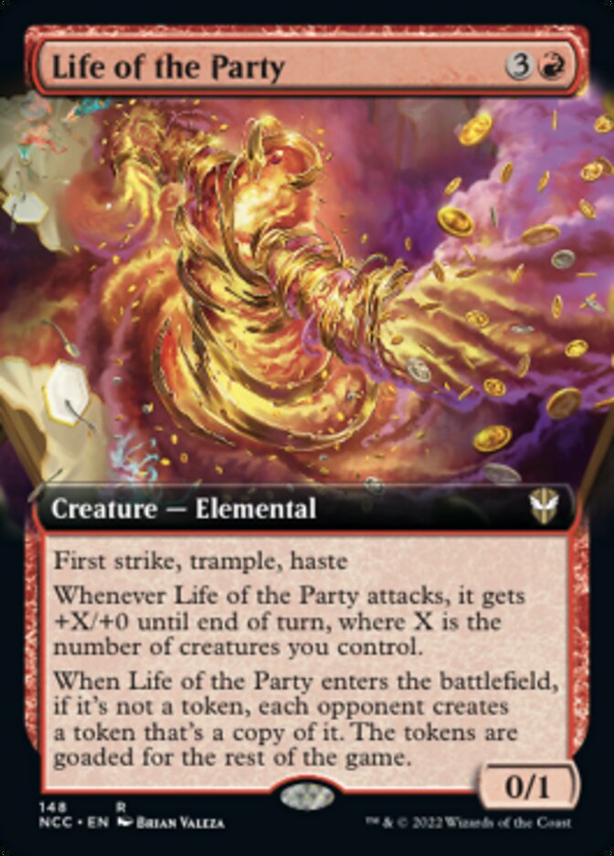 Life of the Party (Extended Art) [Streets of New Capenna Commander] | Good Games Cannington