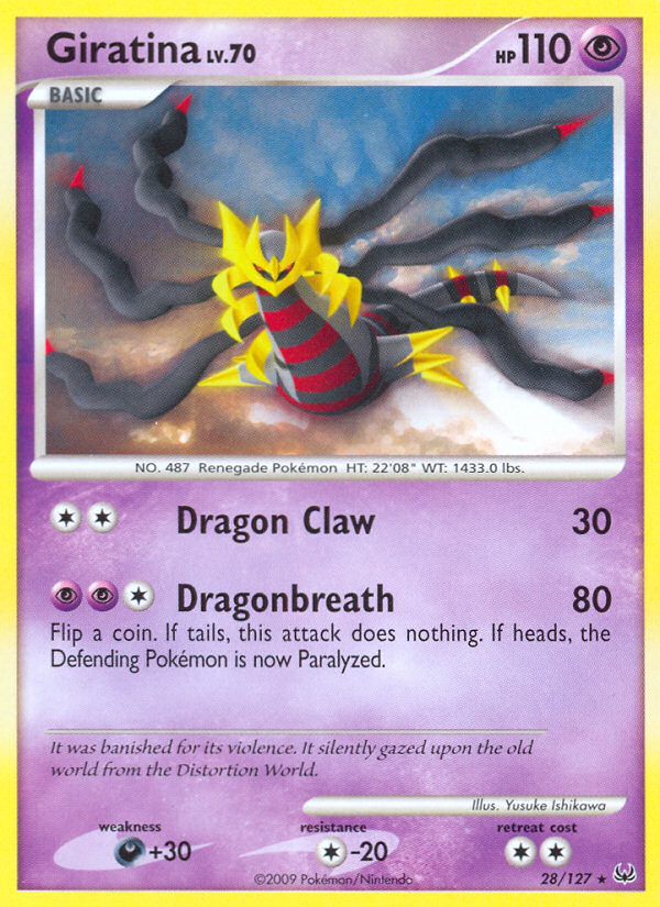 Giratina (28/127) [Platinum: Base Set] | Good Games Cannington