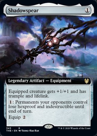 Shadowspear (Extended Art) [Theros Beyond Death] | Good Games Cannington