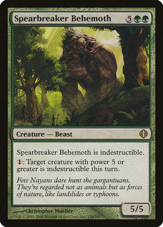 Spearbreaker Behemoth [Shards of Alara] | Good Games Cannington
