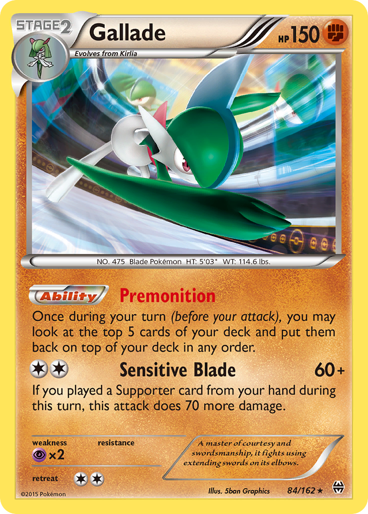 Gallade (84/162) [XY: BREAKthrough] | Good Games Cannington