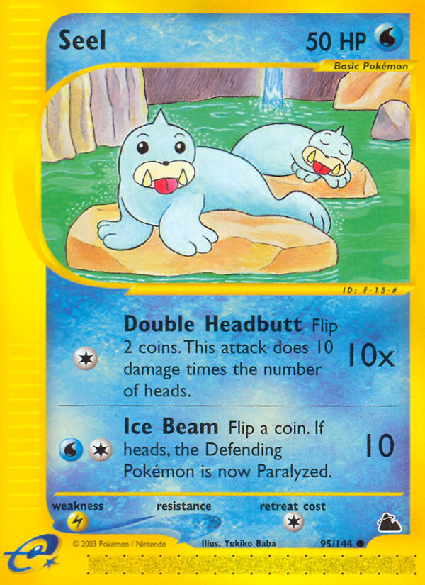 Seel (95/144) [Skyridge] | Good Games Cannington