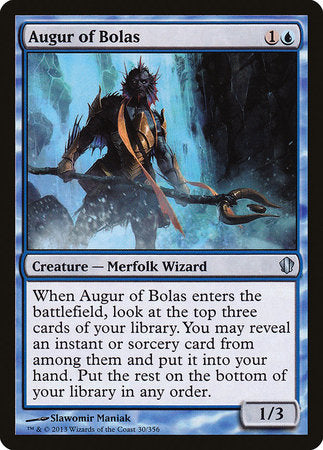 Augur of Bolas [Commander 2013] | Good Games Cannington