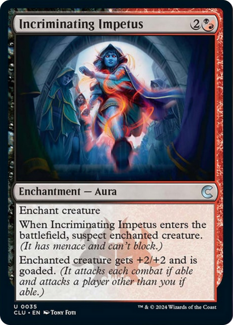 Incriminating Impetus [Ravnica: Clue Edition] | Good Games Cannington