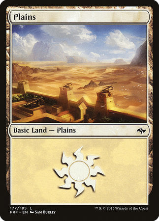 Plains (177) [Fate Reforged] | Good Games Cannington