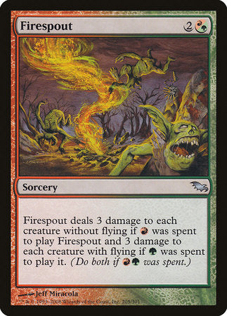 Firespout [Shadowmoor] | Good Games Cannington