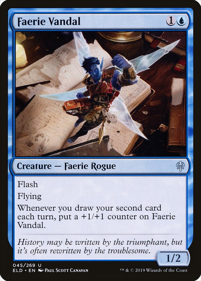 Faerie Vandal [Throne of Eldraine] | Good Games Cannington