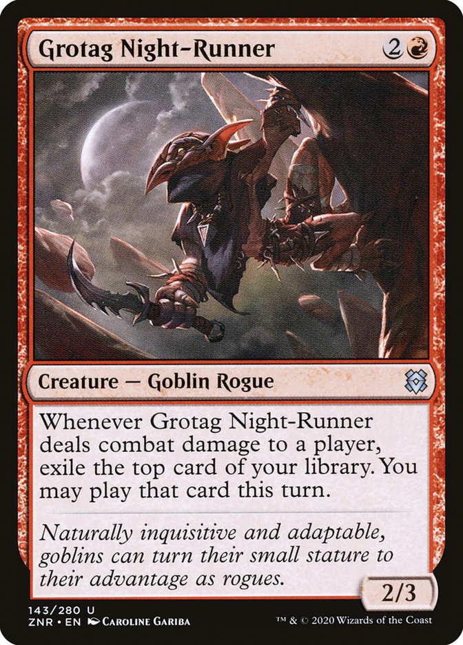 Grotag Night-Runner [Zendikar Rising] | Good Games Cannington
