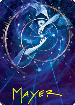 Time Warp Art Card (Gold-Stamped Signature) [Strixhaven: School of Mages Art Series] | Good Games Cannington