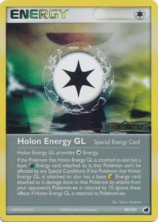 Holon Energy GL (85/101) (Stamped) [EX: Dragon Frontiers] | Good Games Cannington