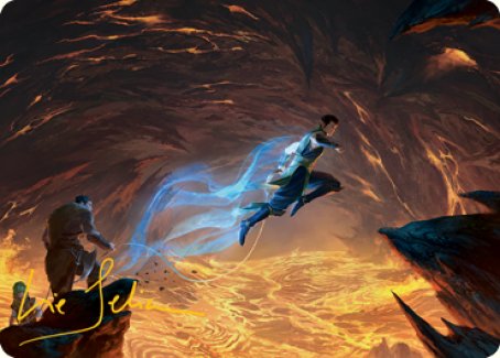 Fly Art Card (Gold-Stamped Signature) [Dungeons & Dragons: Adventures in the Forgotten Realms Art Series] | Good Games Cannington