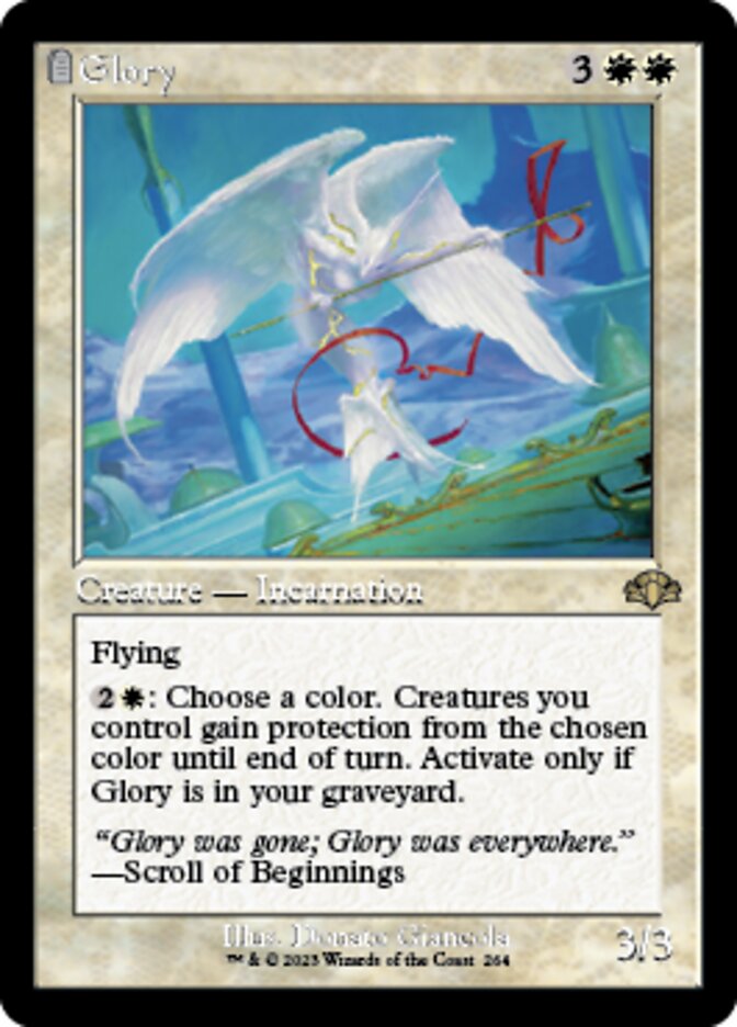 Glory (Retro) [Dominaria Remastered] | Good Games Cannington