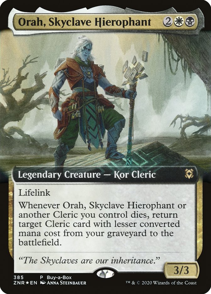 Orah, Skyclave Hierophant (Buy-A-Box) [Zendikar Rising] | Good Games Cannington