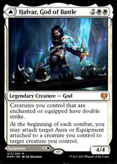 Halvar, God of Battle // Sword of the Realms [Kaldheim] | Good Games Cannington