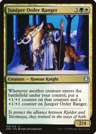 Juniper Order Ranger [Commander Anthology Volume II] | Good Games Cannington