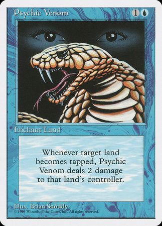 Psychic Venom [Fourth Edition] | Good Games Cannington