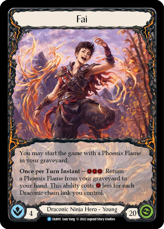 Fai [FAI001] (Uprising Fai Blitz Deck)  Rainbow Foil | Good Games Cannington