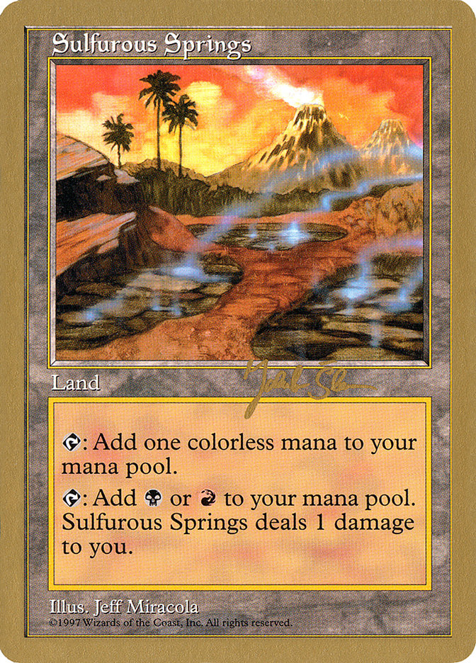 Sulfurous Springs (Jakub Slemr) [World Championship Decks 1997] | Good Games Cannington