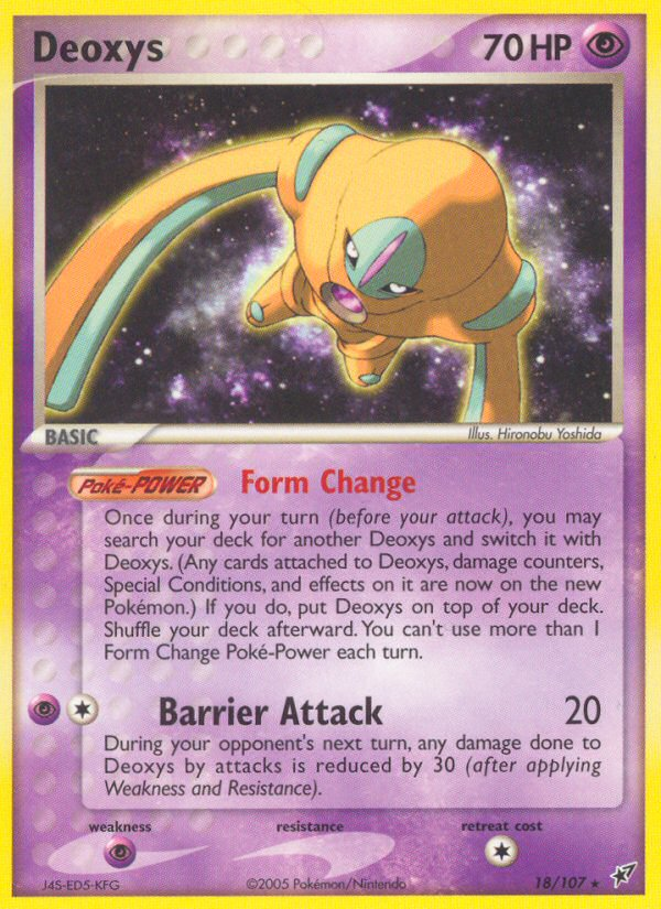 Deoxys (18/107) [EX: Deoxys] | Good Games Cannington