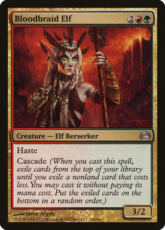Bloodbraid Elf [Planechase 2012] | Good Games Cannington