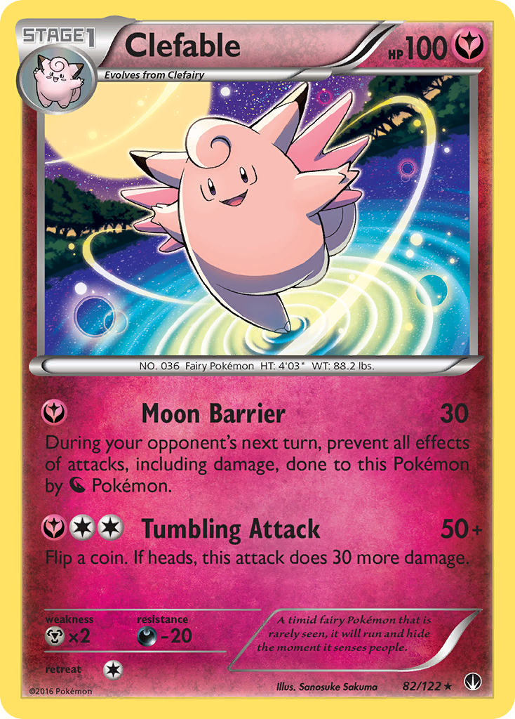 Clefable (82/122) [XY: BREAKpoint] | Good Games Cannington