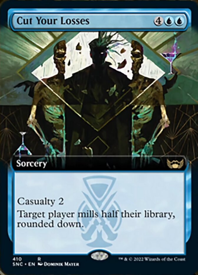 Cut Your Losses (Extended Art) [Streets of New Capenna] | Good Games Cannington