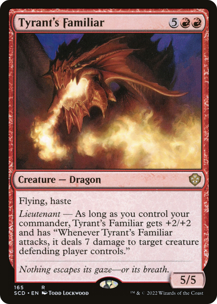 Tyrant's Familiar [Starter Commander Decks] | Good Games Cannington