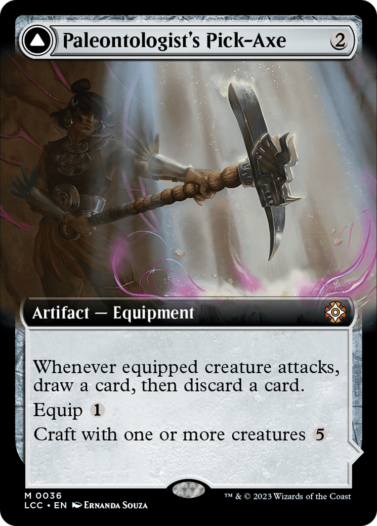 Paleontologist's Pick-Axe (Extended Art) [The Lost Caverns of Ixalan Commander] | Good Games Cannington