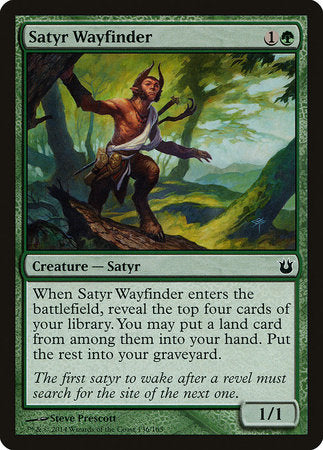 Satyr Wayfinder [Born of the Gods] | Good Games Cannington
