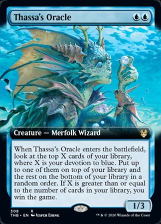 Thassa's Oracle (Extended Art) [Theros Beyond Death] | Good Games Cannington