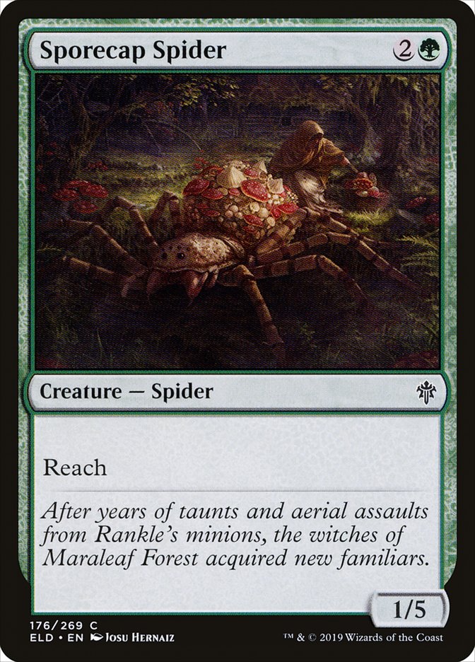 Sporecap Spider [Throne of Eldraine] | Good Games Cannington