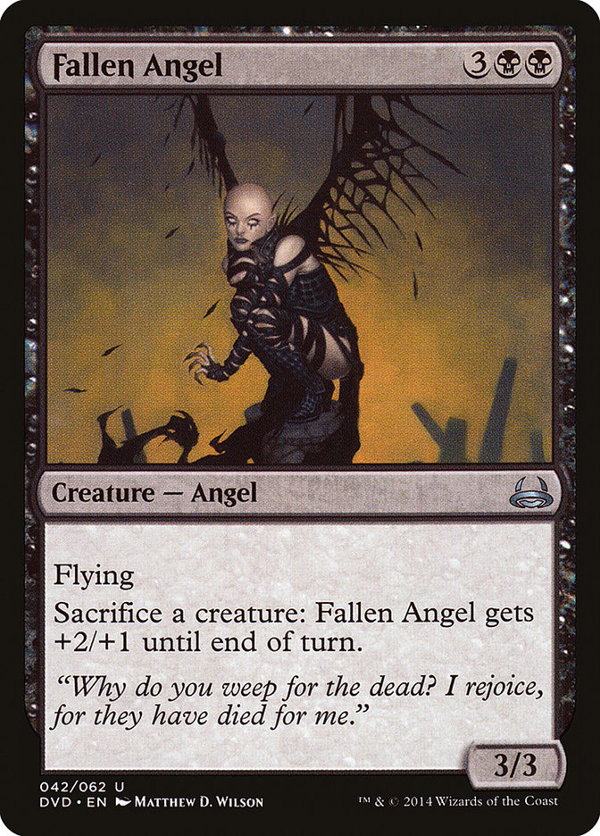 Fallen Angel (Divine vs. Demonic) [Duel Decks Anthology] | Good Games Cannington