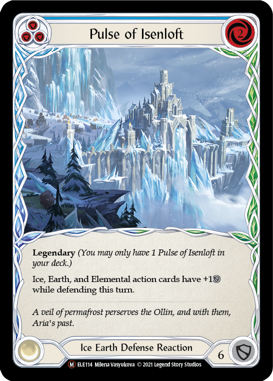 Pulse of Isenloft [U-ELE114] Unlimited Rainbow Foil | Good Games Cannington