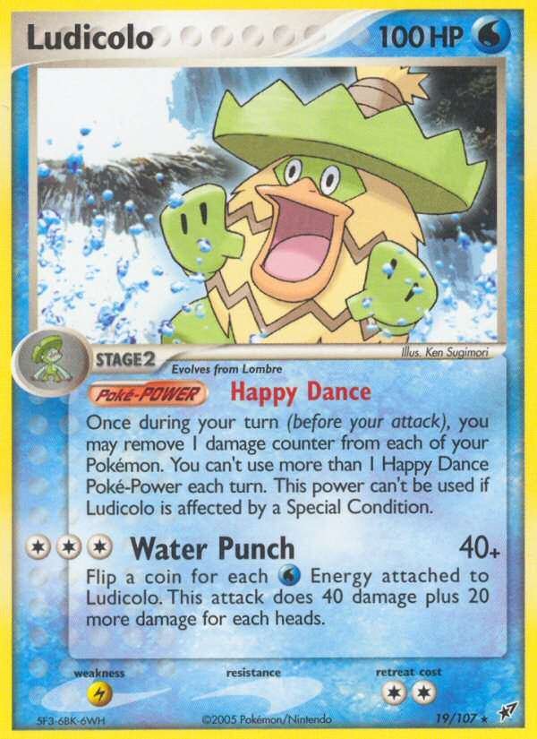 Ludicolo (19/107) [EX: Deoxys] | Good Games Cannington