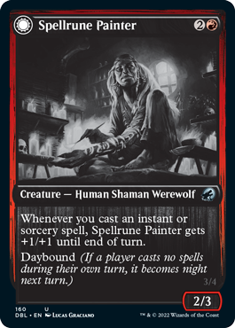Spellrune Painter // Spellrune Howler [Innistrad: Double Feature] | Good Games Cannington