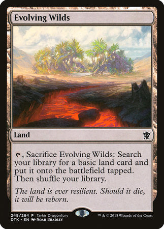 Evolving Wilds [Tarkir Dragonfury] | Good Games Cannington
