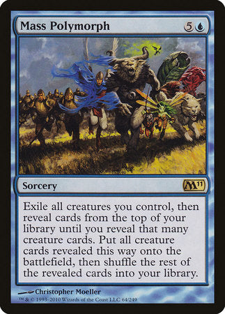 Mass Polymorph [Magic 2011] | Good Games Cannington