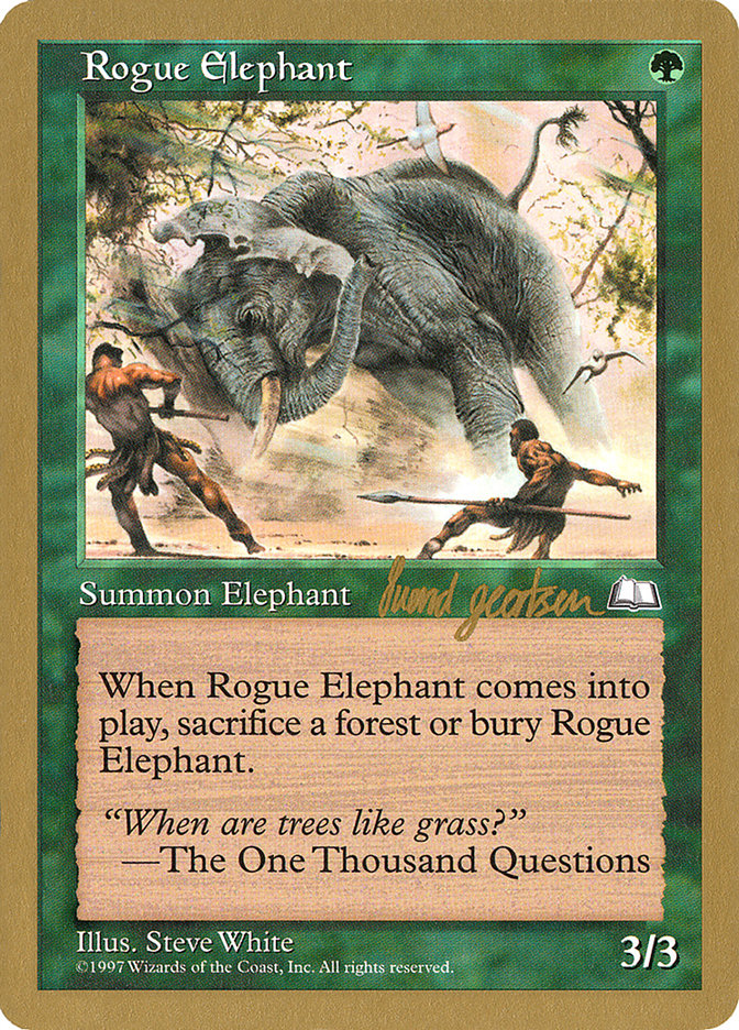 Rogue Elephant (Svend Geertsen) [World Championship Decks 1997] | Good Games Cannington