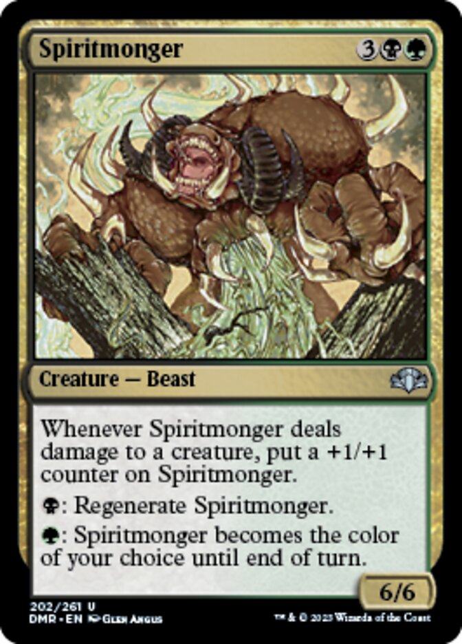 Spiritmonger [Dominaria Remastered] | Good Games Cannington
