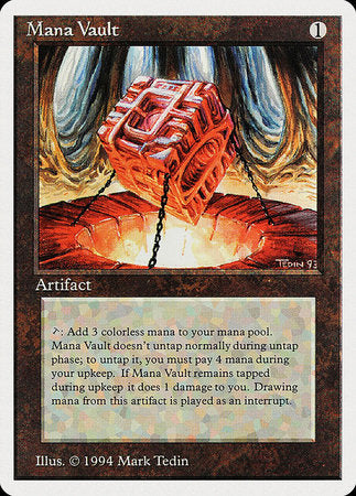 Mana Vault [Summer Magic / Edgar] | Good Games Cannington
