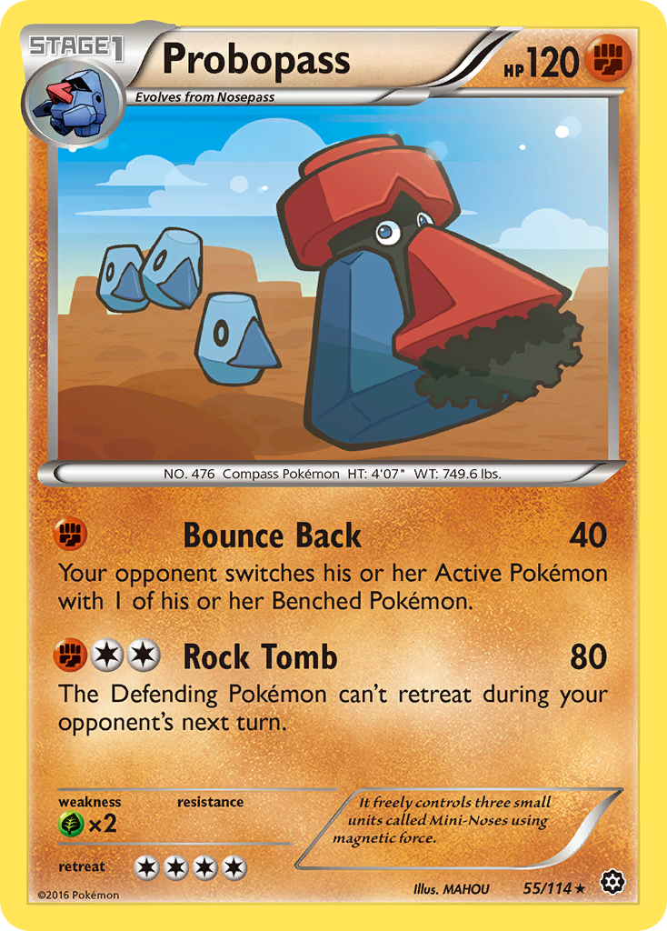 Probopass (55/114) [XY: Steam Siege] | Good Games Cannington