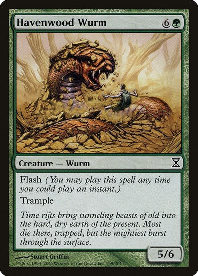Havenwood Wurm [Time Spiral] | Good Games Cannington