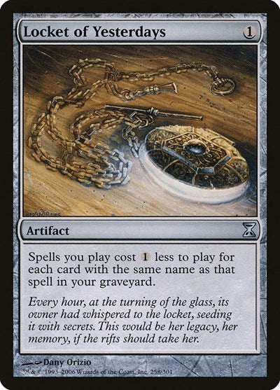 Locket of Yesterdays [Time Spiral] | Good Games Cannington