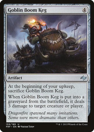 Goblin Boom Keg [Fate Reforged] | Good Games Cannington