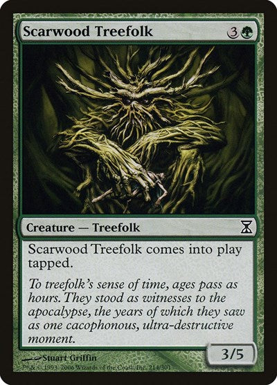 Scarwood Treefolk [Time Spiral] | Good Games Cannington