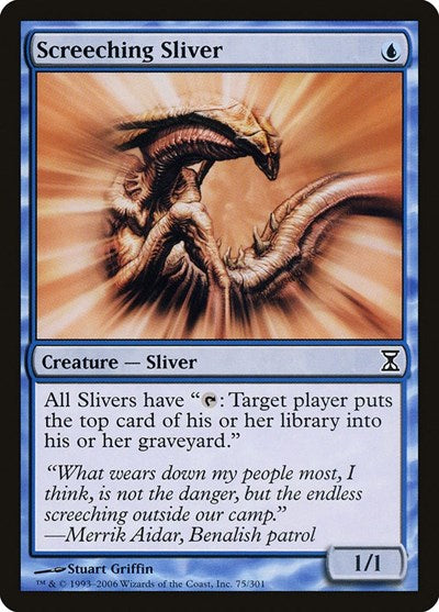 Screeching Sliver [Time Spiral] | Good Games Cannington