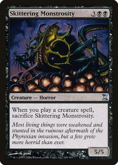 Skittering Monstrosity [Time Spiral] | Good Games Cannington