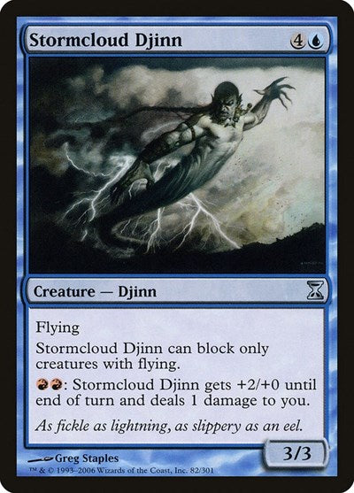 Stormcloud Djinn [Time Spiral] | Good Games Cannington